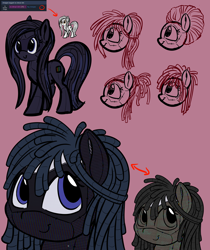 Size: 3840x4568 | Tagged: safe, artist:pirill, derpibooru exclusive, imported from derpibooru, oc, oc only, oc:derpi dot, pony, april fools, april fools 2019, female, led, meta, reference sheet, simple background, solo