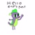Size: 500x500 | Tagged: safe, artist:undeadponysoldier, imported from derpibooru, spike, dragon, 1000 hours in ms paint, looking at you, male, pixel art, simple background, solo, talking to viewer