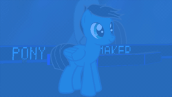 Size: 960x540 | Tagged: safe, artist:agkandphotomaker2000, imported from derpibooru, oc, oc:pony video maker, pony, animated, april fools, breaking the fourth wall, prank, selected image