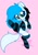 Size: 2866x4096 | Tagged: safe, artist:kittyrosie, imported from derpibooru, oc, oc only, oc:icefluff, pony, wolf pony, adorasexy, big eyes, clothes, cute, fluffy, heart eyes, ocbetes, paws, sexy, socks, solo, striped socks, wingding eyes