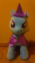 Size: 1024x1821 | Tagged: safe, artist:encorepride, imported from derpibooru, trixie, pony, female, irl, photo, plushie