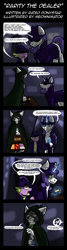 Size: 2000x7502 | Tagged: safe, artist:meownimator, imported from derpibooru, rarity, spike, abyssinian, dragon, pony, unicorn, catnip, clothes, comic, hat
