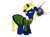 Size: 960x719 | Tagged: safe, artist:radbat, edit, imported from derpibooru, oc, oc:time vortex (kaifloof), oc:time vortex (th3bluerose), alicorn, pony, fallout equestria, alternate hairstyle, clothes, dress, eyebot, recolor