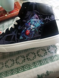 Size: 1080x1440 | Tagged: safe, imported from derpibooru, sonata dusk, pony, irl, photo, shoes, sneakers