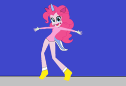 Size: 853x587 | Tagged: safe, artist:mewmewspike, artist:selenaede, imported from derpibooru, pinkie pie, equestria girls, base used, clothes, cosplay, costume, crossover, lego, the lego movie, unikitty