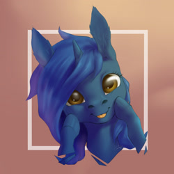 Size: 2894x2894 | Tagged: safe, artist:pinefool, imported from derpibooru, oc, oc only, oc:starlight blossom, horse, pony, unicorn, :p, cute, female, filly, mlem, silly, tongue out