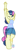 Size: 423x1003 | Tagged: safe, artist:rainbow eevee, imported from derpibooru, bon bon, sweetie drops, anthro, armpits, clothes, cute, female, shorts, simple background, solo, stretching, tanktop, yoga