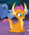 Size: 431x512 | Tagged: safe, imported from derpibooru, screencap, smolder, dragon, uprooted, cropped, cute, dragoness, female, kneeling, smiling, smolderbetes, solo, the place where we belong