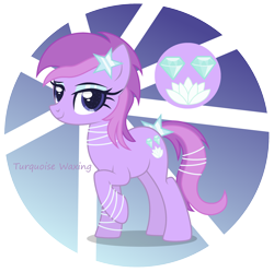 Size: 2944x2936 | Tagged: safe, artist:razorbladetheunicron, imported from derpibooru, amethyst star, lotus blossom, sparkler, oc, oc only, earth pony, pony, lateverse, alternate universe, base used, bracelet, cutie mark, eyeshadow, female, fusion, jewelry, makeup, mare, necklace, simple background, solo, transparent background