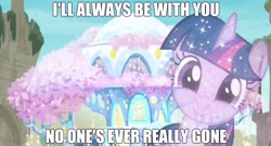 Size: 1654x893 | Tagged: safe, edit, edited screencap, imported from derpibooru, screencap, tree of harmony, uprooted, caption, image macro, meme, smiling, spoilers for another series, star wars, star wars: the rise of skywalker, text, treehouse of harmony, treelight sparkle