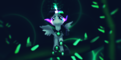 Size: 2000x1000 | Tagged: safe, artist:equmoria, artist:sparkiss-pony, imported from derpibooru, twilight sparkle, oc, oc:twivine sparkle, alicorn, pony, .zip file at source, 3d, 3d model, black vine, downloadable, female, mmd, plunder seeds, solo, twilight sparkle (alicorn), twivine sparkle