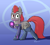 Size: 2200x2000 | Tagged: safe, artist:solarbutt, imported from derpibooru, oc, oc only, oc:cyan steel, cyborg, earth pony, pony, aiming, aiming at you, male, plasma gun, solo, stallion
