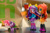 Size: 1024x684 | Tagged: safe, artist:artofmagicpoland, imported from derpibooru, pinkie pie, sunset shimmer, twilight sparkle, alicorn, equestria girls, doll, equestria girls minis, eqventures of the minis, female, irl, photo, rake, shovel, toy, twilight sparkle (alicorn)