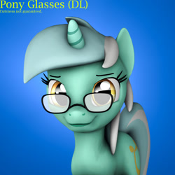 Size: 1024x1024 | Tagged: safe, artist:yellencandy, imported from derpibooru, lyra heartstrings, pony, 3d, 3d model, downloadable, female, glasses, solo, source filmmaker, source filmmaker resource