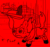 Size: 620x580 | Tagged: safe, artist:ficficponyfic, edit, imported from derpibooru, oc, oc only, oc:emerald jewel, earth pony, pony, colt quest, animated, bottle, child, color, colt, cyoa, falling, feather, femboy, foal, frightened, frown, gif, hat, male, monochrome, panic, red, scared, seizure warning, shaking, sneaking, solo, story included, table, toolbox, vibrating