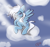 Size: 2862x2682 | Tagged: safe, artist:arume_lux, artist:luxsimx, imported from derpibooru, oc, oc only, oc:bermuda trinity, pegasus, pony, solo