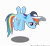 Size: 8000x7363 | Tagged: safe, artist:asrafpie, imported from derpibooru, rainbow dash, pegasus, pony, hurricane fluttershy, season 2, female, sad, simple background, solo, transparent background