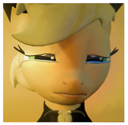 Size: 1105x1080 | Tagged: safe, artist:navybr0wnie, imported from derpibooru, applejack, pony, 3d, crying, female, sad, solo, source filmmaker