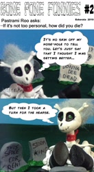 Size: 2016x3672 | Tagged: safe, artist:eskerata, imported from derpibooru, skellinore, pony, the break up breakdown, bone, bone pone funnies, brony, cartoon, comedy, craft, cute, dark comedy, my little pony, sculpture, skeleton, skellibetes