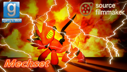 Size: 1920x1080 | Tagged: dead source, safe, artist:kawafeel098, artist:nanayashikiplz, imported from derpibooru, oc, oc only, oc:mechset, pony, robot, robot pony, .zip file at source, 3d, 3d model, downloadable, gmod, source filmmaker, source filmmaker resource