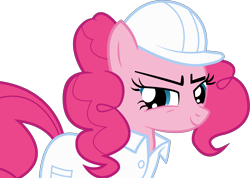 Size: 2449x1743 | Tagged: safe, artist:littlecl0ud, imported from derpibooru, pinkie pie, pony, sonic rainboom (episode), female, hard hat, simple background, solo, transparent background, vector