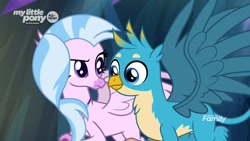 Size: 1920x1080 | Tagged: safe, imported from derpibooru, screencap, gallus, silverstream, classical hippogriff, griffon, hippogriff, uprooted, now kiss, shipping fuel