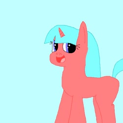 Size: 500x500 | Tagged: safe, alternate version, artist:undeadponysoldier, imported from derpibooru, oc, oc only, oc:echristian, pony, unicorn, cute, female, new oc, pixel art, simple background, solo