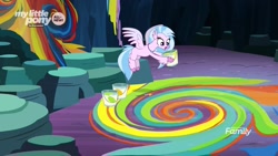 Size: 1920x1080 | Tagged: safe, imported from derpibooru, screencap, silverstream, classical hippogriff, hippogriff, uprooted, bucket, female, paint, solo