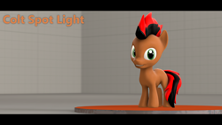 Size: 3840x2160 | Tagged: dead source, safe, artist:alexh-01, imported from derpibooru, oc, oc only, oc:spot light, pony, .zip file at source, 3d, 3d model, colt, downloadable, gmod, male, request, solo, source filmmaker, source filmmaker resource, younger