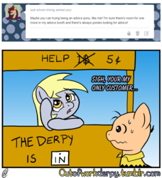 Size: 1280x1404 | Tagged: safe, artist:outofworkderpy, imported from derpibooru, derpy hooves, ditzy doo, pegasus, pony, comic:out of work derpy, charlie brown, comic, duo, female, mare, outofworkderpy, peanuts (comic), ponified, tumblr, tumblr comic