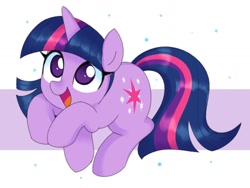 Size: 1200x902 | Tagged: safe, artist:ch-chau, imported from derpibooru, twilight sparkle, pony, unicorn, cute, female, happy, mare, no pupils, open mouth, smiling, solo, twiabetes, unicorn twilight, weapons-grade cute