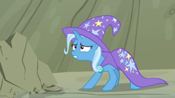 Size: 1280x720 | Tagged: safe, imported from derpibooru, screencap, trixie, pony, unicorn, to change a changeling, female, mare, solo