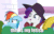 Size: 735x464 | Tagged: safe, edit, edited screencap, imported from derpibooru, screencap, rainbow dash, rarity, pony, sparkle's seven, animated, caption, detective rarity, female, gif, image macro, laughing, text, that is my fetish