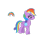 Size: 1024x768 | Tagged: safe, artist:turnaboutart, imported from derpibooru, oc, oc only, unnamed oc, pegasus, pony, base used, magical lesbian spawn, offspring, parent:rainbow dash, parent:twilight sparkle, parents:twidash, solo