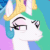 Size: 500x500 | Tagged: safe, imported from derpibooru, screencap, princess celestia, alicorn, pony, sparkle's seven, animated, blinking, celestia is not amused, cropped, disapproval, female, gif, mare, princess celestia is not amused, raised eyebrow, shifty eyes, squint, suspicious