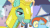 Size: 826x464 | Tagged: safe, imported from derpibooru, screencap, rainbow dash, zephyr breeze, pegasus, pony, sparkle's seven, animated, disgusted, eyebrow wiggle, female, gif, male, mare, megaradash, puffy cheeks, rainbow dash always dresses in style, rainbow dash is best facemaker, shipping denied, stallion