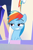 Size: 290x446 | Tagged: safe, imported from derpibooru, screencap, rainbow dash, pegasus, pony, sparkle's seven, cropped, faic, female, friendship throne, lidded eyes, mare, rainbow dash is best facemaker, raised eyebrows, smiling, smirk, smug, smugdash, solo