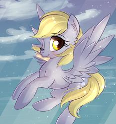 Size: 1963x2110 | Tagged: safe, artist:autumnvoyage, imported from derpibooru, derpy hooves, pegasus, pony, female, mare, smiling, solo