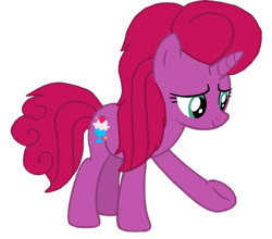 Size: 1124x991 | Tagged: safe, artist:徐詩珮, imported from derpibooru, oc, oc only, oc:betty pop, pony, unicorn, base used, female, magical lesbian spawn, mare, offspring, parent:glitter drops, parent:tempest shadow, parents:glittershadow, simple background, smiling, solo, transparent background