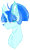 Size: 711x1189 | Tagged: safe, artist:lunawolf28, artist:luuny-luna, imported from derpibooru, oc, oc only, oc:lan ahn, pony, unicorn, bust, chest fluff, ear fluff, female, hair over eyes, mare, portrait, simple background, solo, transparent background