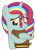 Size: 1011x1404 | Tagged: safe, artist:magicpebbles, imported from derpibooru, oc, oc only, oc:nebula splash, pony, unicorn, book, female, mare, simple background, solo, transparent background