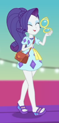 Size: 2100x4373 | Tagged: safe, imported from derpibooru, screencap, rarity, equestria girls, equestria girls series, spring breakdown, spoiler:eqg series (season 2), ankles, cropped, eyes closed, feet, female, legs, sandals, solo, thick legs