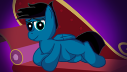 Size: 3840x2160 | Tagged: safe, artist:agkandphotomaker2000, imported from derpibooru, oc, oc only, oc:pony video maker, pegasus, pony, draw me like one of your french girls, pose, solo