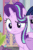 Size: 319x485 | Tagged: safe, imported from derpibooru, screencap, spike, starlight glimmer, twilight sparkle, alicorn, pony, unicorn, sparkle's seven, animated, cropped, cute, female, glimmerbetes, smiling, solo, twilight sparkle (alicorn)
