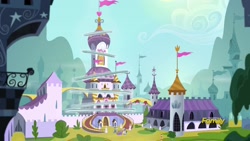 Size: 1920x1080 | Tagged: safe, imported from derpibooru, screencap, shining armor, star swirl the bearded, pony, sparkle's seven, canterlot castle