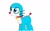 Size: 1103x689 | Tagged: safe, imported from derpibooru, pony, blue eyes, doraemon, ponified, simple background, smiling, solo, standing, white background