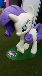 Size: 1120x1992 | Tagged: safe, imported from derpibooru, photographer:yinglongfujun, rarity, pony, friendship carnival, hong kong, pawing, statue