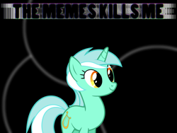 Size: 1440x1080 | Tagged: safe, artist:poniesmemes, derpibooru exclusive, imported from derpibooru, lyra heartstrings, pony, unicorn, 4:3 aspect ratio, error, glitch, grammar error, i'm dead inside, meme, text