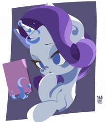 Size: 1735x1996 | Tagged: safe, artist:tohupo, imported from derpibooru, rarity, pony, unicorn, female, hooves, horn, levitation, lineless, magic, mare, solo, telekinesis