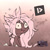 Size: 1000x1000 | Tagged: safe, artist:dogihotdogi, imported from derpibooru, oc, oc:magma, oc:sugar boy, pony, unicorn, eyepatch, livestream, palindrome get, picarto, river, stream